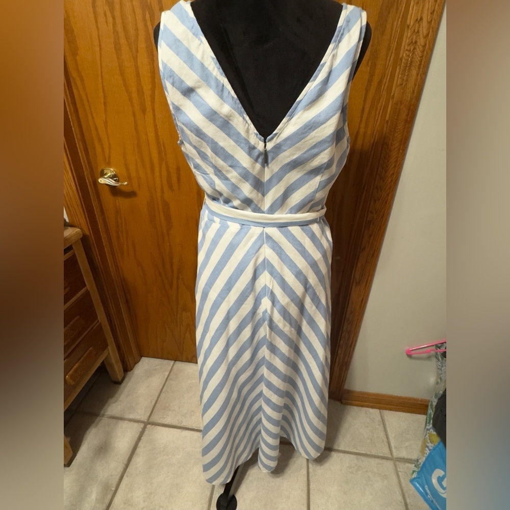 Kate Spade Deck Stripe Midi Dress size 12 - Picture 9 of 16